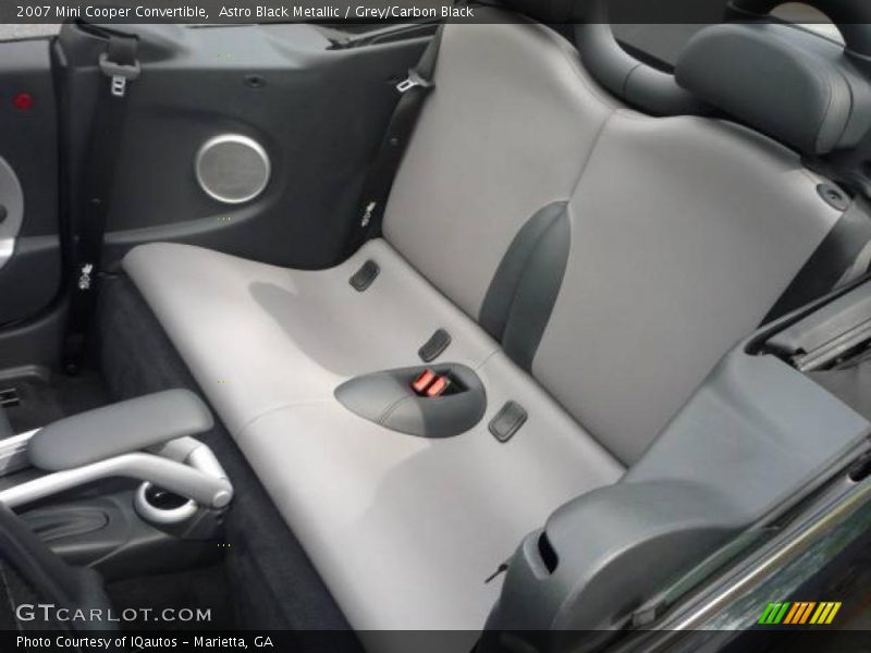 Astro Black Metallic / Grey/Carbon Black 2007 Mini Cooper Convertible