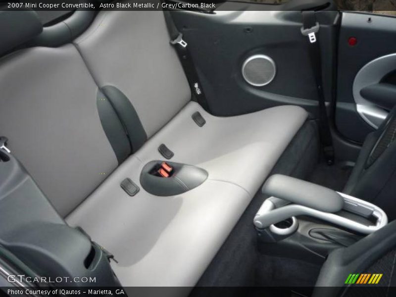 Astro Black Metallic / Grey/Carbon Black 2007 Mini Cooper Convertible