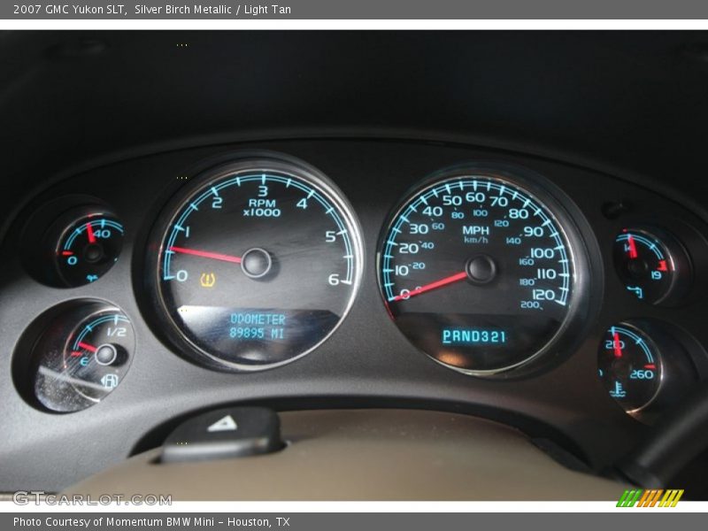 Silver Birch Metallic / Light Tan 2007 GMC Yukon SLT