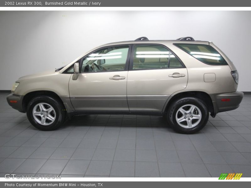 Burnished Gold Metallic / Ivory 2002 Lexus RX 300