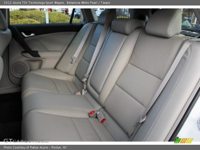 Bellanova White Pearl / Taupe 2012 Acura TSX Technology Sport Wagon