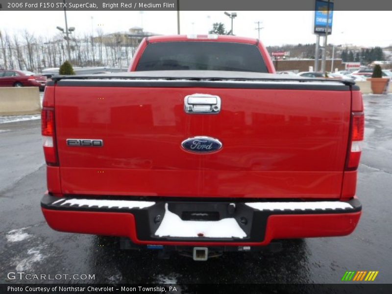 Bright Red / Medium Flint 2006 Ford F150 STX SuperCab