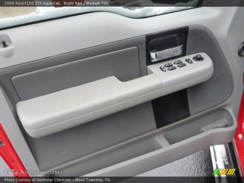 Bright Red / Medium Flint 2006 Ford F150 STX SuperCab