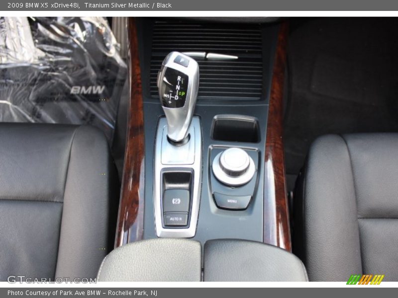 Titanium Silver Metallic / Black 2009 BMW X5 xDrive48i