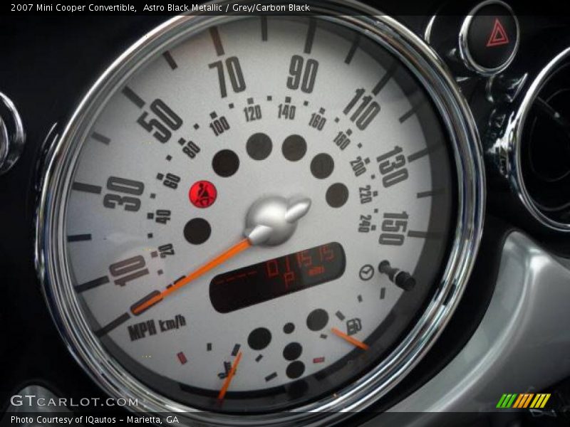 Astro Black Metallic / Grey/Carbon Black 2007 Mini Cooper Convertible