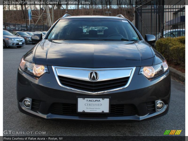 Graphite Luster Metallic / Ebony 2012 Acura TSX Sport Wagon