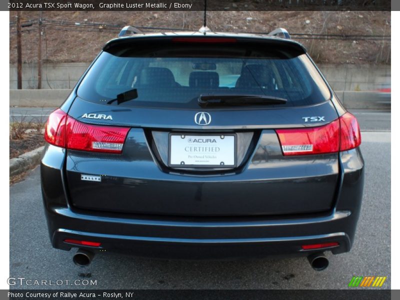 Graphite Luster Metallic / Ebony 2012 Acura TSX Sport Wagon