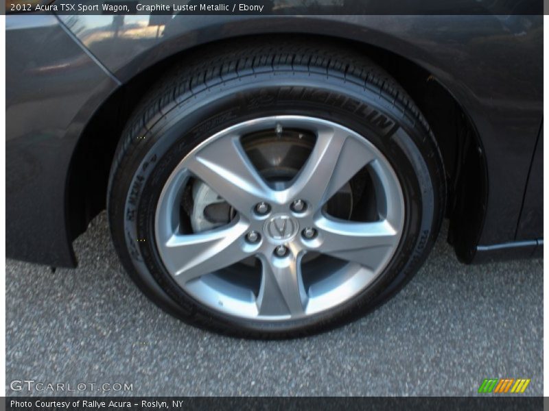 Graphite Luster Metallic / Ebony 2012 Acura TSX Sport Wagon