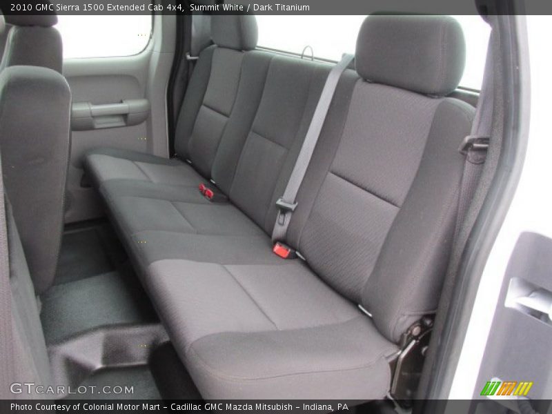 Summit White / Dark Titanium 2010 GMC Sierra 1500 Extended Cab 4x4