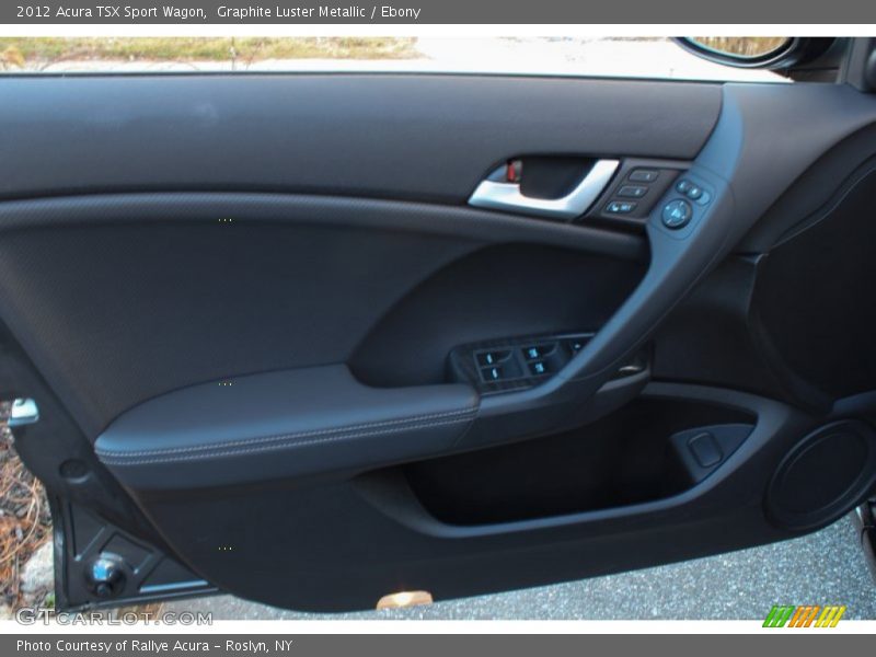Graphite Luster Metallic / Ebony 2012 Acura TSX Sport Wagon