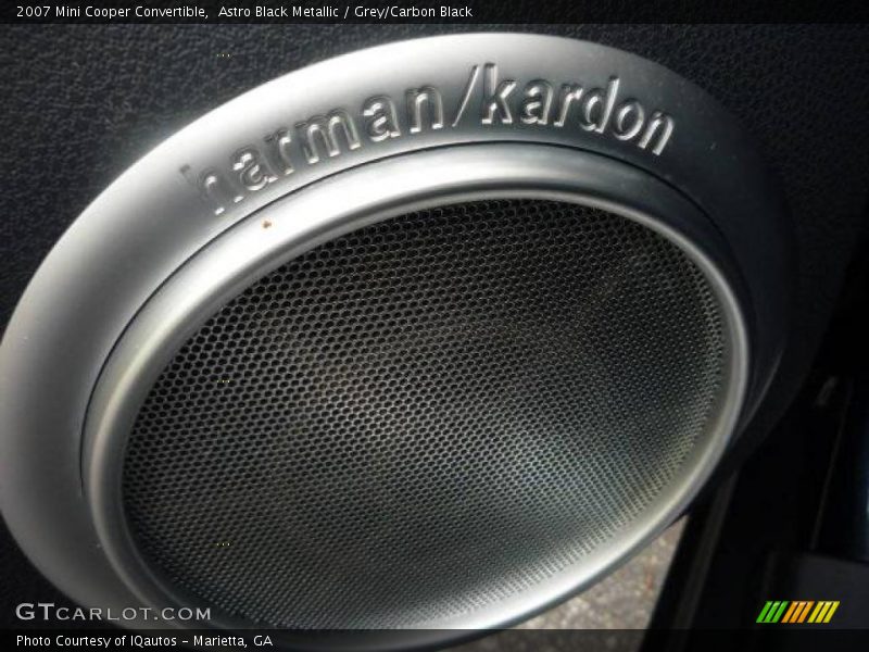 Astro Black Metallic / Grey/Carbon Black 2007 Mini Cooper Convertible