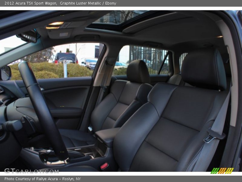 Graphite Luster Metallic / Ebony 2012 Acura TSX Sport Wagon