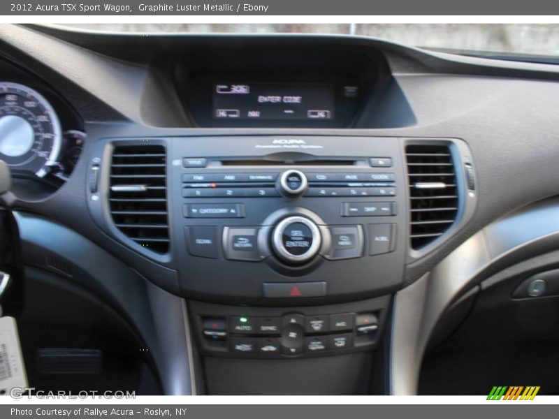 Graphite Luster Metallic / Ebony 2012 Acura TSX Sport Wagon