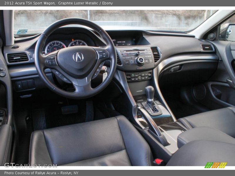 Ebony Interior - 2012 TSX Sport Wagon 