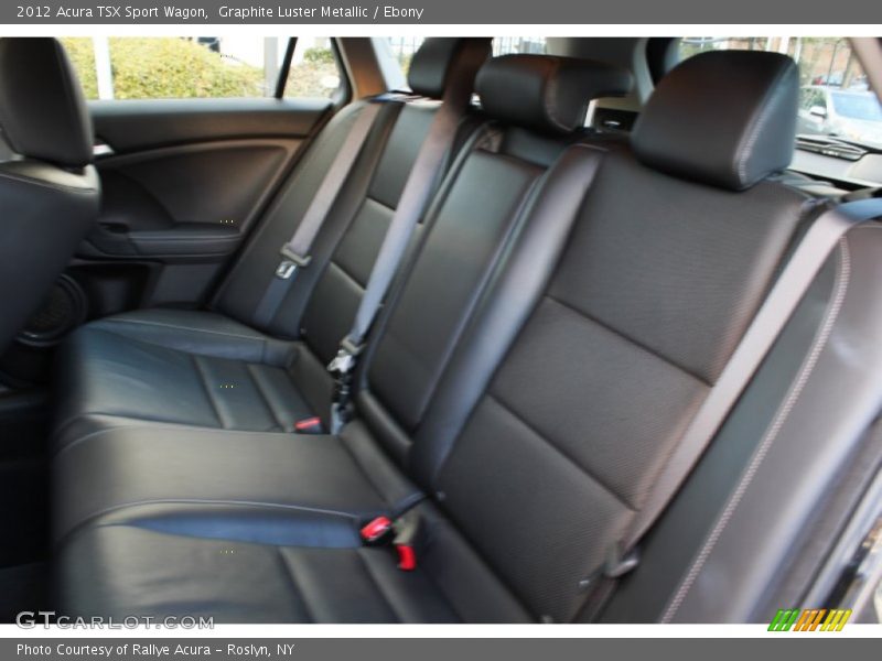 Rear Seat of 2012 TSX Sport Wagon