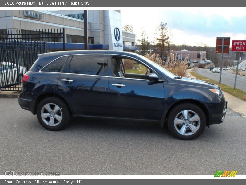 Bali Blue Pearl / Taupe Gray 2010 Acura MDX