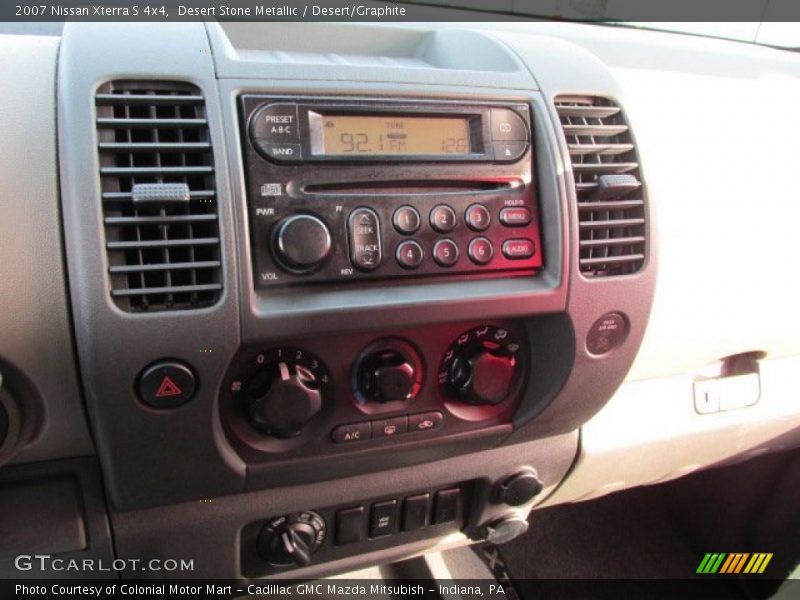 Desert Stone Metallic / Desert/Graphite 2007 Nissan Xterra S 4x4