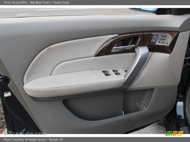 Bali Blue Pearl / Taupe Gray 2010 Acura MDX