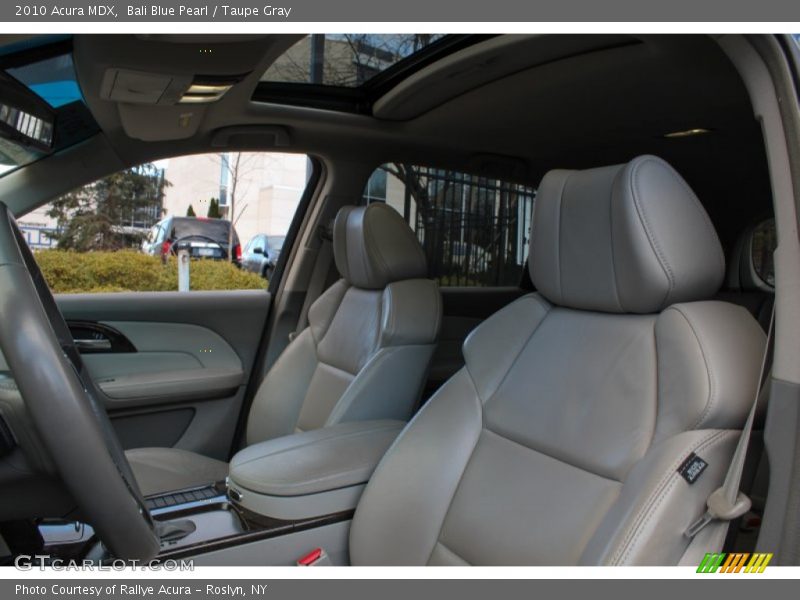 Bali Blue Pearl / Taupe Gray 2010 Acura MDX