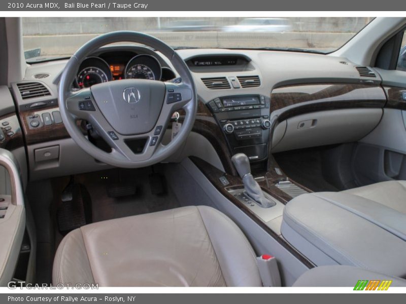 Bali Blue Pearl / Taupe Gray 2010 Acura MDX