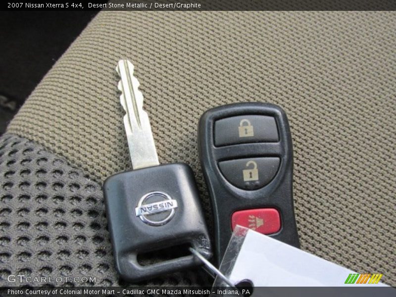 Desert Stone Metallic / Desert/Graphite 2007 Nissan Xterra S 4x4