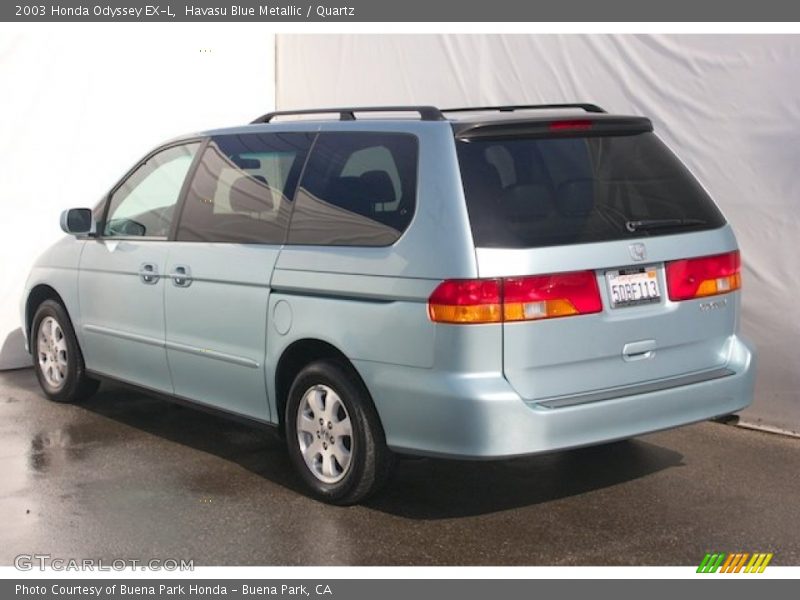 Havasu Blue Metallic / Quartz 2003 Honda Odyssey EX-L