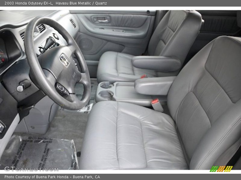 Havasu Blue Metallic / Quartz 2003 Honda Odyssey EX-L