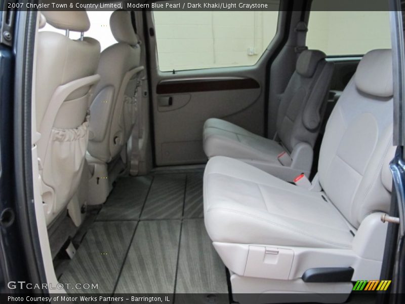 Modern Blue Pearl / Dark Khaki/Light Graystone 2007 Chrysler Town & Country Limited