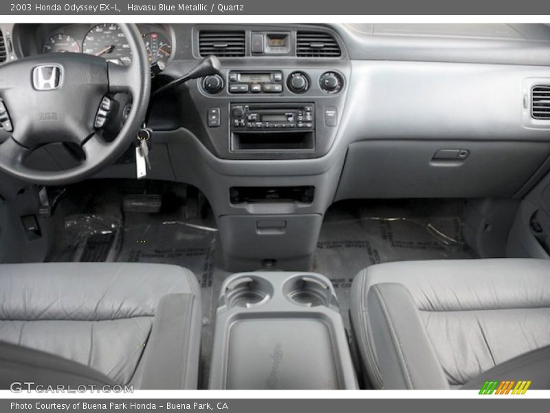 Havasu Blue Metallic / Quartz 2003 Honda Odyssey EX-L