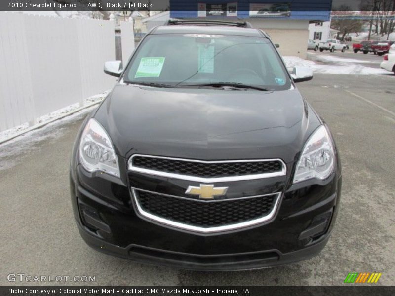 Black / Jet Black 2010 Chevrolet Equinox LT AWD