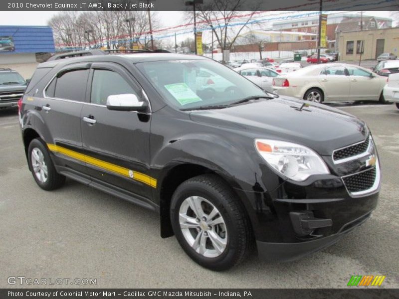 Black / Jet Black 2010 Chevrolet Equinox LT AWD