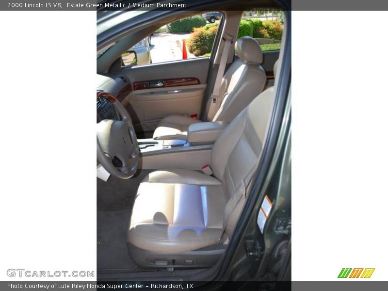 Estate Green Metallic / Medium Parchment 2000 Lincoln LS V8