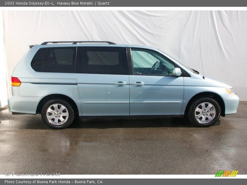 Havasu Blue Metallic / Quartz 2003 Honda Odyssey EX-L