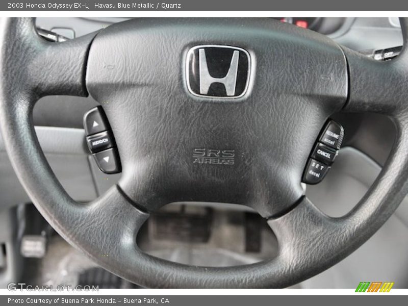 Havasu Blue Metallic / Quartz 2003 Honda Odyssey EX-L