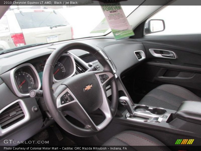 Black / Jet Black 2010 Chevrolet Equinox LT AWD