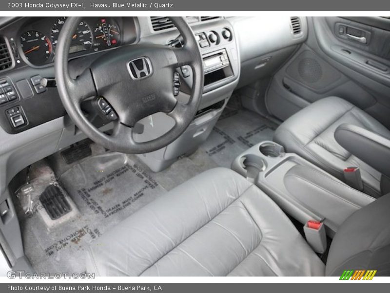 Havasu Blue Metallic / Quartz 2003 Honda Odyssey EX-L
