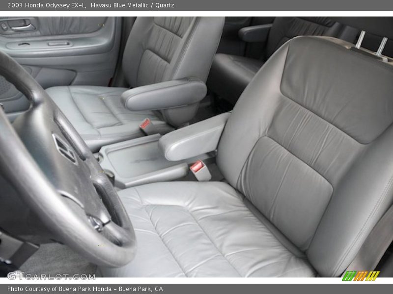 Havasu Blue Metallic / Quartz 2003 Honda Odyssey EX-L