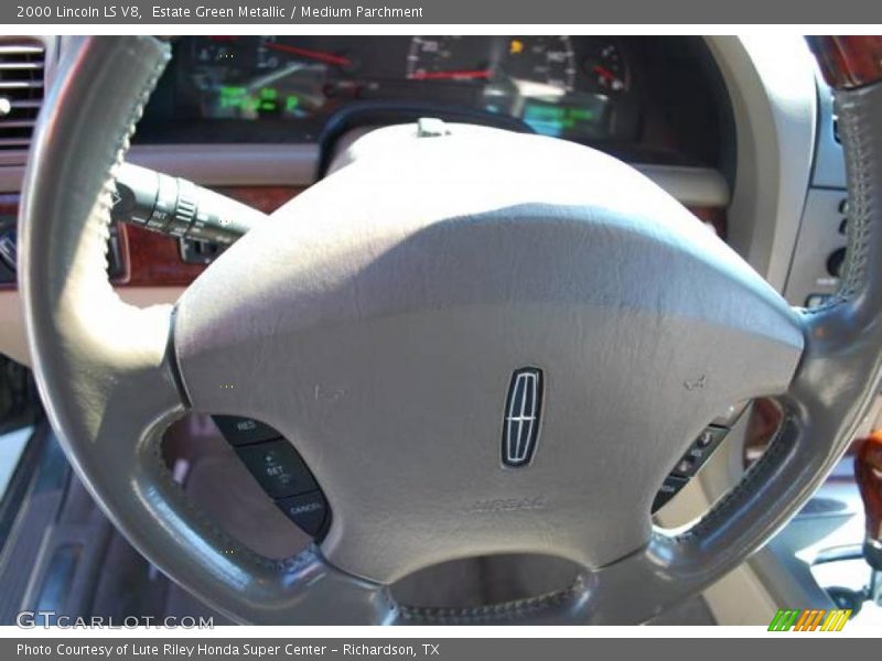 Estate Green Metallic / Medium Parchment 2000 Lincoln LS V8