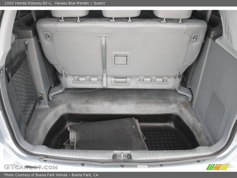 Havasu Blue Metallic / Quartz 2003 Honda Odyssey EX-L