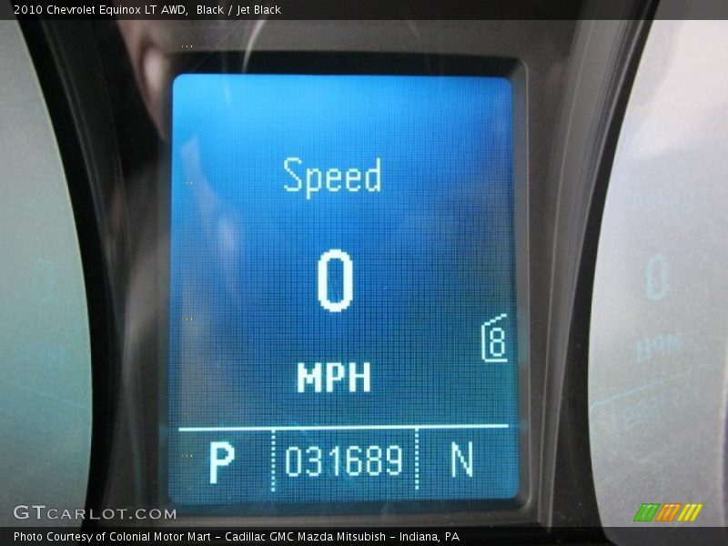 Black / Jet Black 2010 Chevrolet Equinox LT AWD