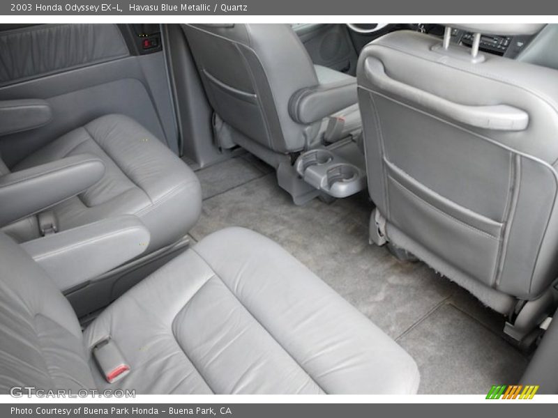 Havasu Blue Metallic / Quartz 2003 Honda Odyssey EX-L