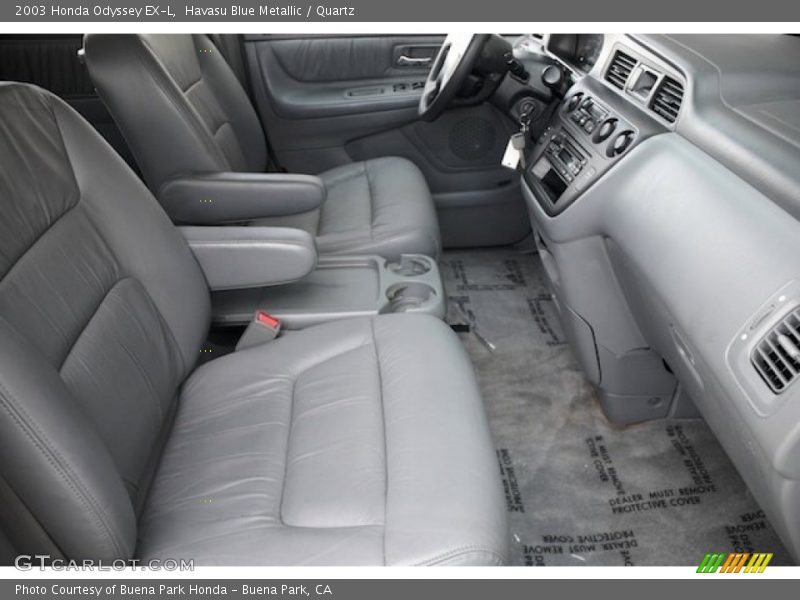 Havasu Blue Metallic / Quartz 2003 Honda Odyssey EX-L