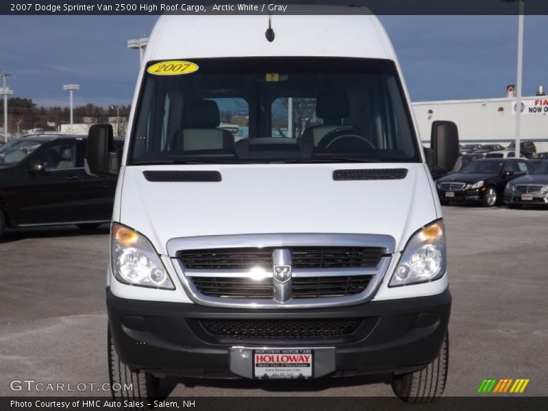 Arctic White / Gray 2007 Dodge Sprinter Van 2500 High Roof Cargo