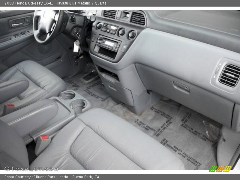 Havasu Blue Metallic / Quartz 2003 Honda Odyssey EX-L