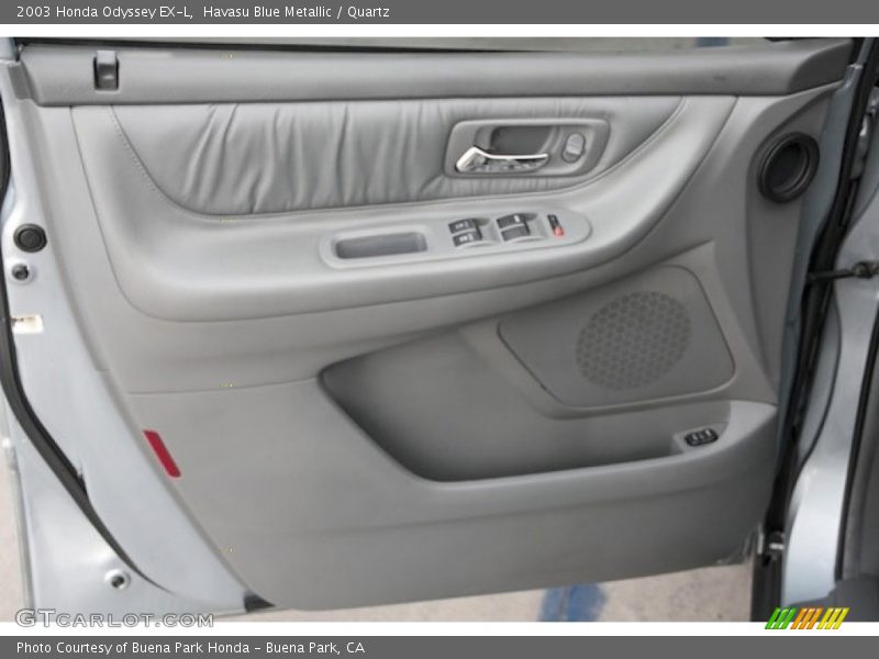 Havasu Blue Metallic / Quartz 2003 Honda Odyssey EX-L
