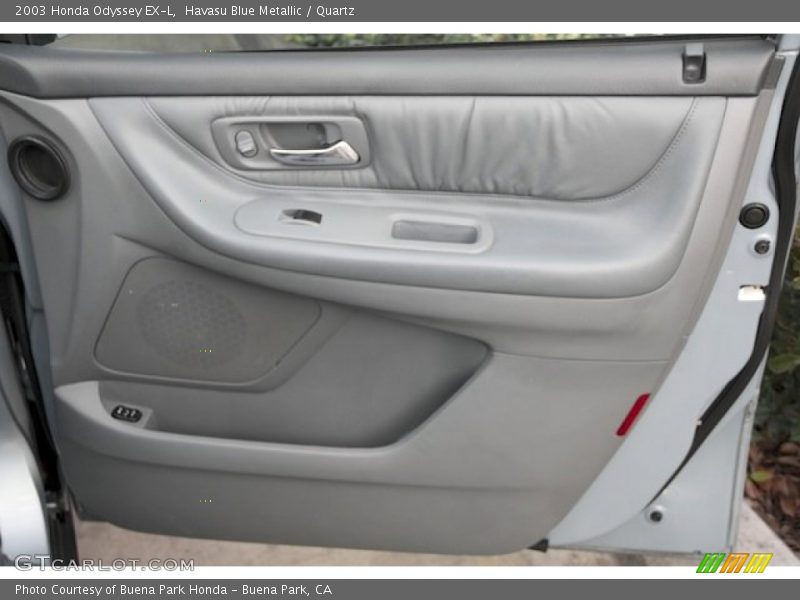 Havasu Blue Metallic / Quartz 2003 Honda Odyssey EX-L