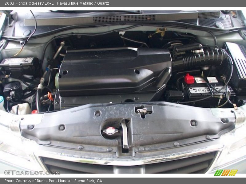 Havasu Blue Metallic / Quartz 2003 Honda Odyssey EX-L