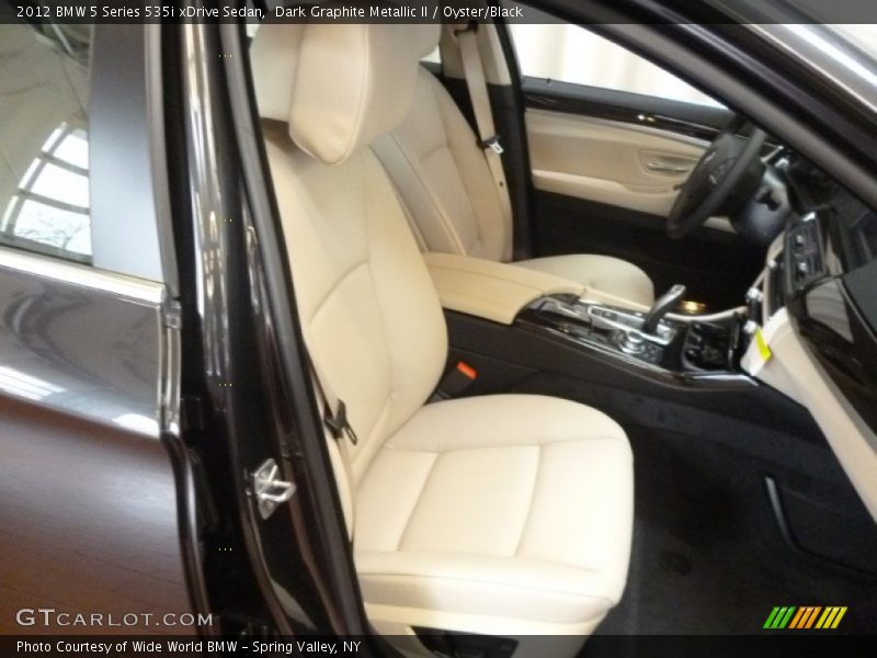 Dark Graphite Metallic II / Oyster/Black 2012 BMW 5 Series 535i xDrive Sedan