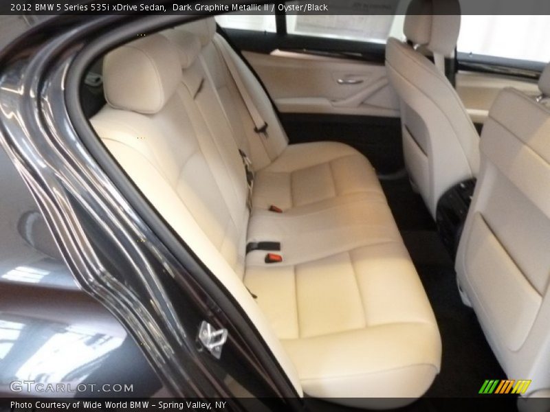 Dark Graphite Metallic II / Oyster/Black 2012 BMW 5 Series 535i xDrive Sedan