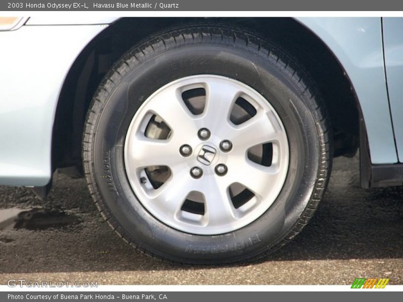 Havasu Blue Metallic / Quartz 2003 Honda Odyssey EX-L